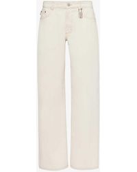Fiorucci - Patti Straight-leg Mid-rise Organic-denim Jeans - Lyst