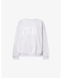 4th & Reckless - Avenue Oversized Cotton-Jersey Sweatshirt - Lyst
