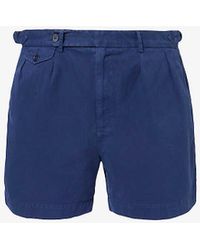 Polo Ralph Lauren - Newport Vy Lightweight Classic-fit Mid-rise Cotton Shorts - Lyst
