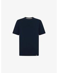 BOGGI - Branded Short-Sleeved Cotton-Blend T-Shirt - Lyst