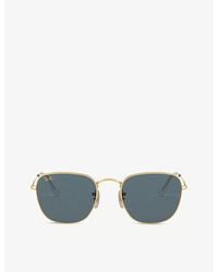 Ray-Ban - Rb3857 Frank Legend Metal And Acetate Square Sunglasses - Lyst