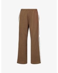 Ru & Rocka - City Stripe Cotton Jersey Jogging Bottoms - Lyst