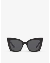 Saint Laurent - Ys000413 Mica Cat-eye Acetate Sunglasses - Lyst