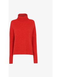 Whistles - Roll-neck Wool Jumper - Lyst