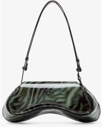 DIESEL - Play Graphic-print Faux-leather Cross-body Bag - Lyst