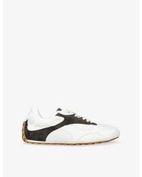 Bottega Veneta - Orbit Flash Suede And Shell Trainers - Lyst