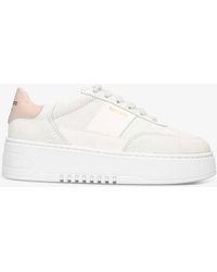 Axel Arigato - Orbit Vintage Contrast-panel Leather And Suede Trainers - Lyst