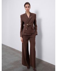 SÉLONE - Oris Asymmetric Tailored Blazer - Lyst