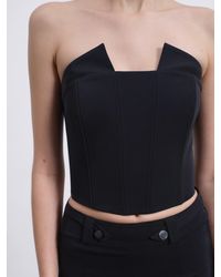 SÉLONE - Veyra Corset Top - Lyst