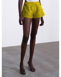 SÉLONE - Jora Fringe Shorts - Lyst