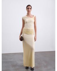 SÉLONE - Seren One-Shoulder Ruched Dress - Lyst