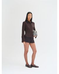 Sélone Studio - Avel V-Panel Tailored Shirt - Lyst