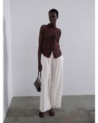 SÉLONE - Nelia Halter Shirt - Lyst
