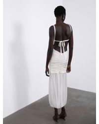 SÉLONE - Celine Pleated Balloon Dress - Lyst