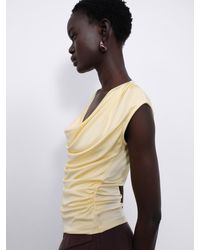 SÉLONE - Ylune Liquid Drape Top - Lyst