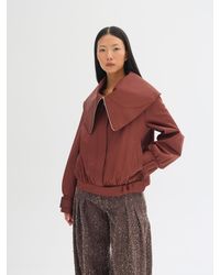 Sélone Studio - Alira Cape-Collar Jacket - Lyst