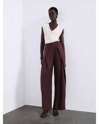 SÉLONE - Camille Barrel Trousers - Lyst