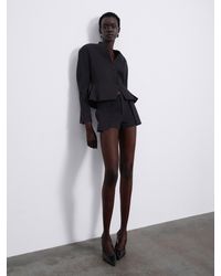 SÉLONE - Elen Double Layer Shorts - Lyst