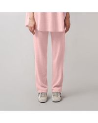 Senreve Cashmere Straight Leg Pant - Pink