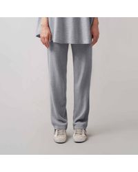 Senreve Cashmere Straight Leg Pant - Grey