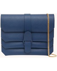 Senreve Crossbody Bag | Pebbled - Blue