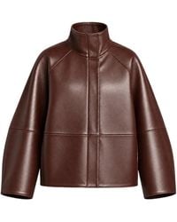 Soeur - Long-Sleeved Leather Jacket - Lyst