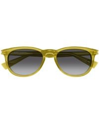 Saint Laurent - Eyewear Oval-Frame Sunglasses - Lyst