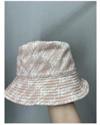 Fendi - Logo Printed Bucket Hat - Lyst