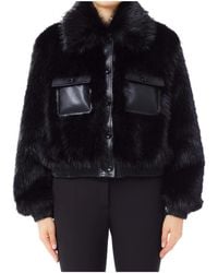 Liu Jo - Pocket Detail Buttoned Jacket - Lyst