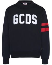 Gcds - Logo Regular Crewneck Sweatshirt - Lyst