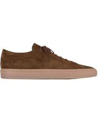 Common Projects - Flat Low-Top Casual Shoes - Lyst