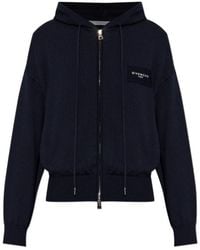 Givenchy - Zipped Hoodie - Lyst