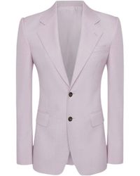McQueen - Tailored Single-Breasted Blazer - Lyst