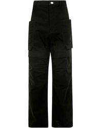 Rick Owens - Straight-Leg Cargo Trousers - Lyst