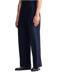 Giorgio Armani - Pleated Straight-Leg Pants - Lyst