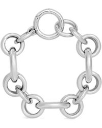 Celine - Charms Heritage Chunky Bracelet - Lyst