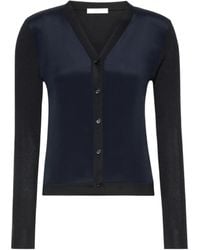 Max Mara - Button-Up V-Neck Cardigan - Lyst