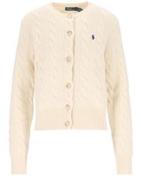 Polo Ralph Lauren - Cable-Knit Cardigan - Lyst