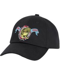 KENZO - Embroidered Tiger Baseball Cap - Lyst