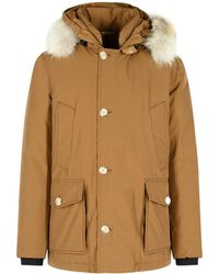 Woolrich - Removable-Fur Hooded Jacket - Lyst