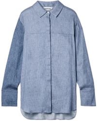 Partow - Juliette Two-Tone Chambray Shirt - Lyst