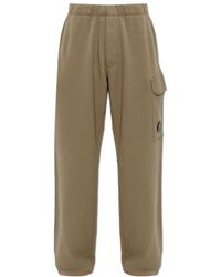 C.P. Company - Wide-Leg Cargo Sweatpants - Lyst