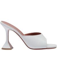 AMINA MUADDI - Square-Headed High-Heeled Sandals - Lyst