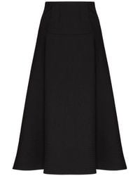 Valentino - High-Waisted A-Line Skirt - Lyst