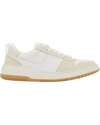 Ferragamo - Round Head Low Upper Board Shoes - Lyst