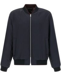 Dries Van Noten - Reversible Bomber Jacket With Bold Floral Print - Lyst
