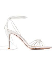 Gianvito Rossi - Gwyneth 85 Leather Sandals - Lyst