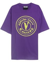 Versace Jeans Couture - Short-Sleeved T-Shirt - Lyst