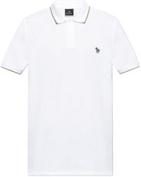Paul Smith - Ps Paul Smith Zebra Logo Polo Shirt - Lyst