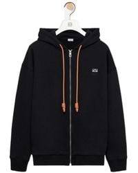 Loewe - Zip-Up Hoodie - Lyst